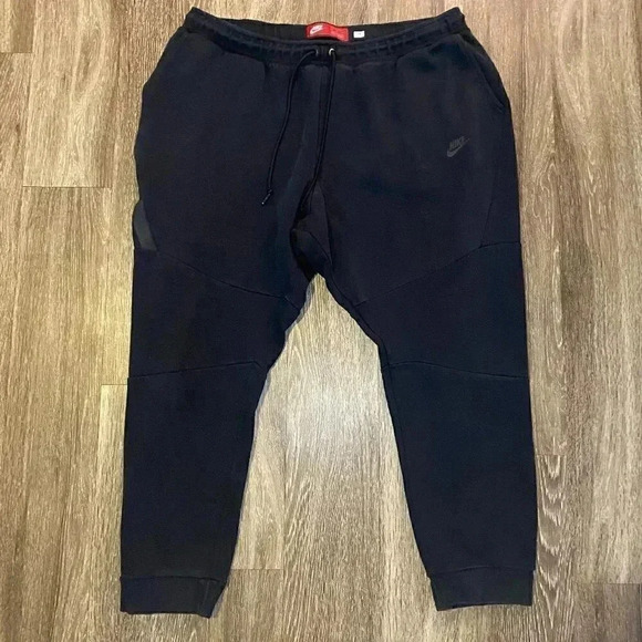Mens Nike Black Sweatpants / Joggers - Player Worn - 4XL - Picture 1 of 6